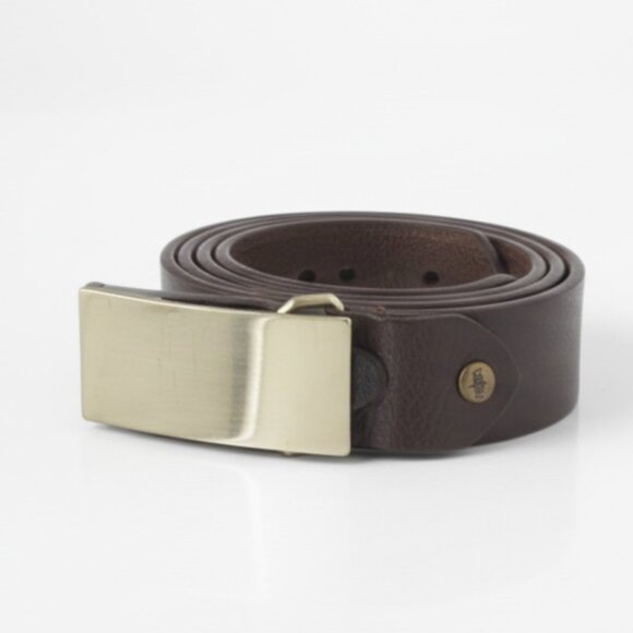 Handmade Buffalo Leather Belt: Handcrafted UNISEX Leather Belt - Picture 2 of 11